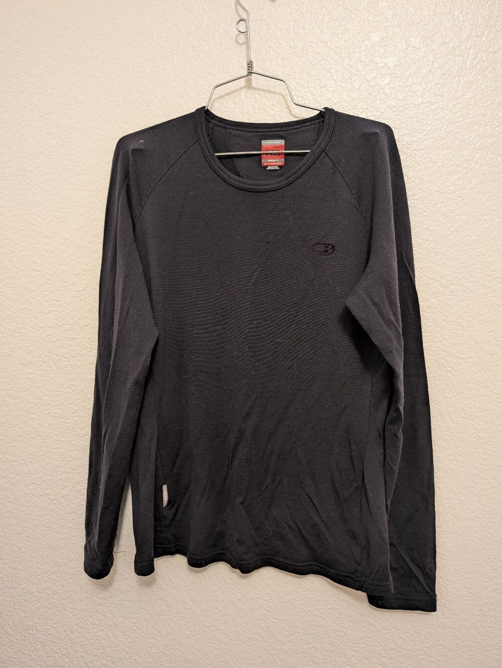 Icebreaker Bodyfit 260 Merino Wool Baselayer Women's Medium Black